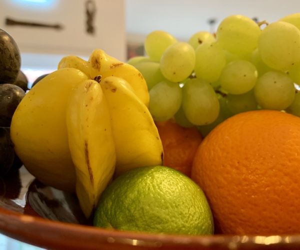 frisches Obst fuer Flambi-Spiess